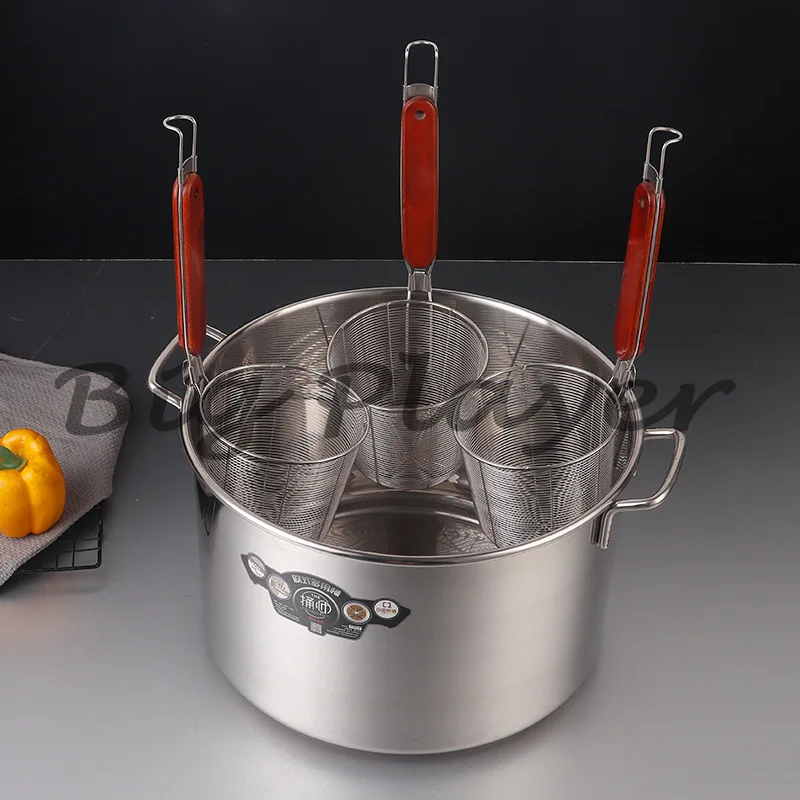 Stainless Steel Powder Fence Frame Set Commercial Cooking Noodle Fence  Malatang Filter Fishing Spoon Oden  Fishing Spoon