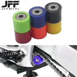 8mm 10mm Drive Chain Roller Pulley Wheel Slider Tensioner Wheel Guide For Street Bike Enduro Motorcycle Motocross ATV CRF CR XR