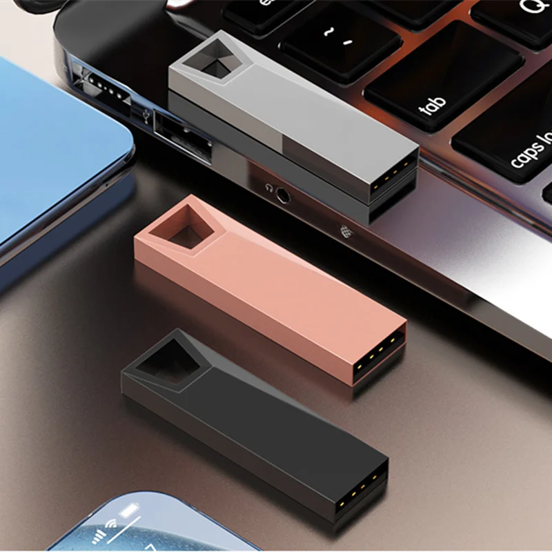 無料カスタムレーザー彫刻ロゴカラーメタルミニ USB2.0 フラッシュドライブ 4 ギガバイト 8 ギガバイト 16 ギガバイト 32 ギガバイト 64 ギガバイト 128 ギガバイトメモリスティック