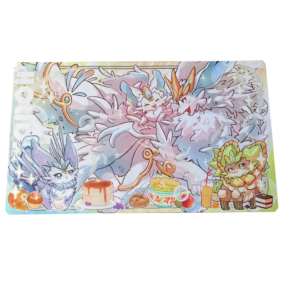 

Yu-Gi-Oh Purrely Happy Memory Epurrely Happiness Card Pad Protector Board Game Playmat YGO Mat MTG KMC TCG YuGiOh Mat 60x35cm