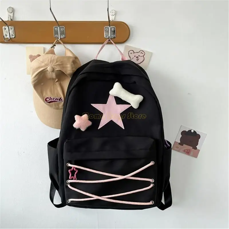 X90d 2023 Rucksack Reisetasche vielseitige Doppelgurt -Umhängetaschen Rucksack für Mädchen