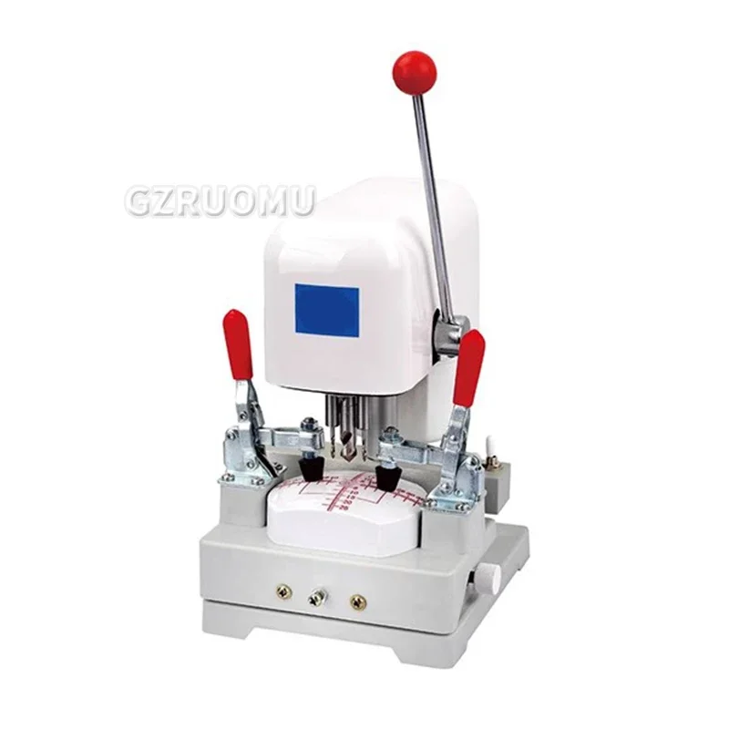 

918S- 2 Rimless Glasses Drilling Machine Lens Punching Machine Saw Groove Machine Glasses Processing Equipment
