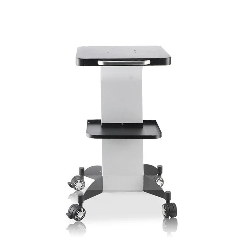 Multi functional desktop beauty instrument cart, small bubble instrument storage rack, double-layer beauty instrument cart