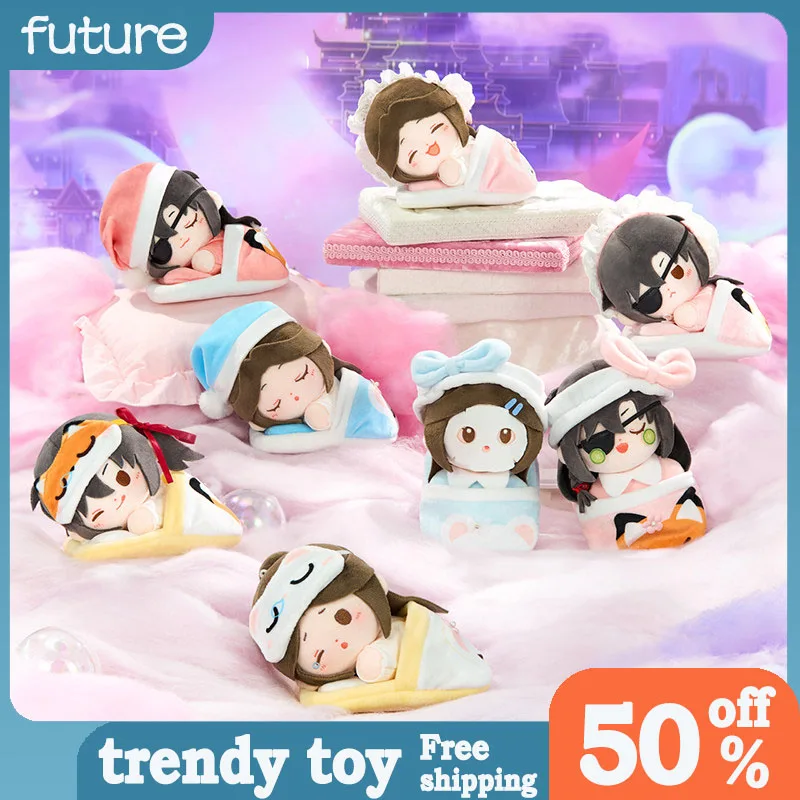 

В наличии Официальная небесная официальная благословение, пушистая серия Sweet Dream, слепая коробка-сюрприз, милая коллекция аниме, праздничные подарки