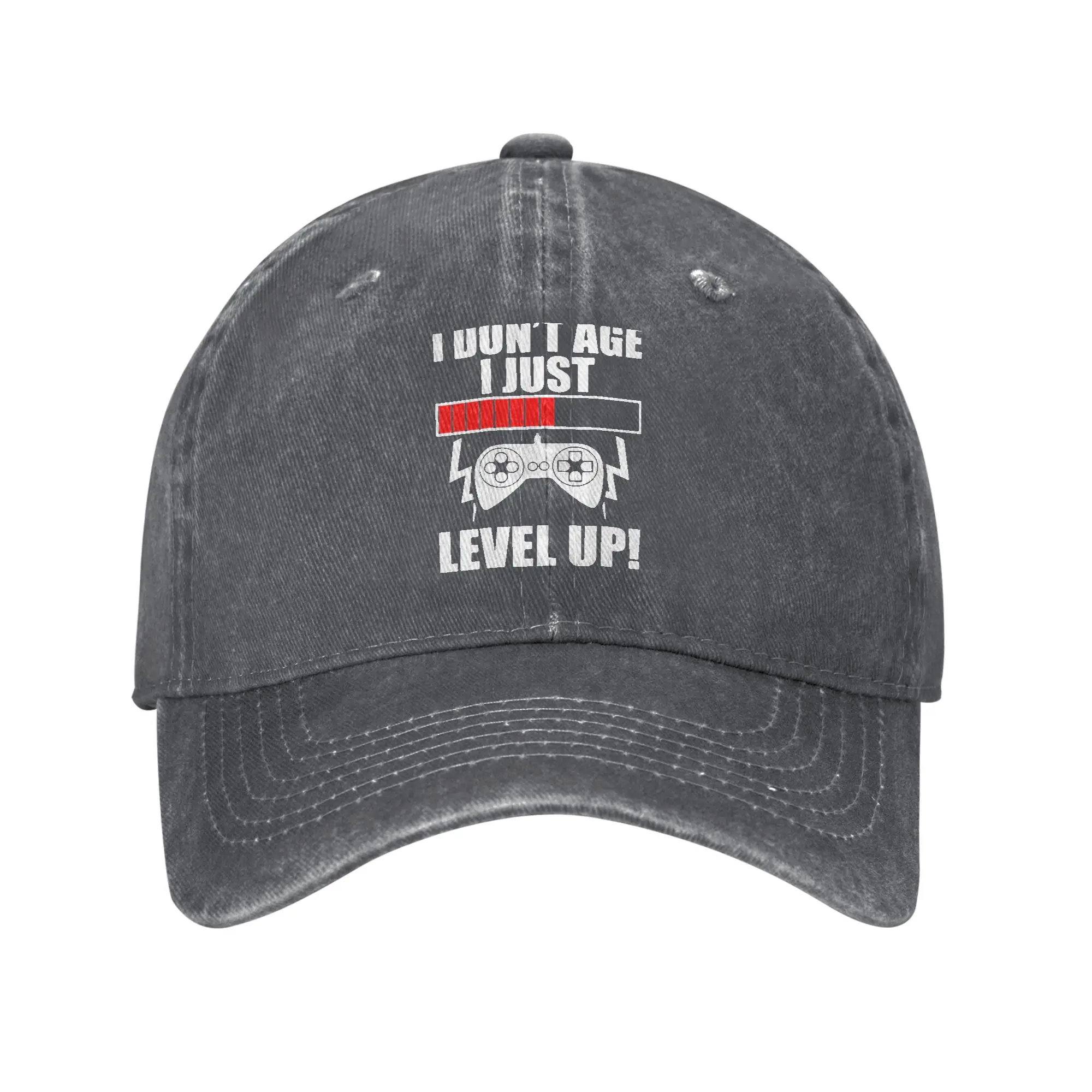 Fashion Video Gamer I Don T Age I Just Level Up baseball cap  Commuting Visors