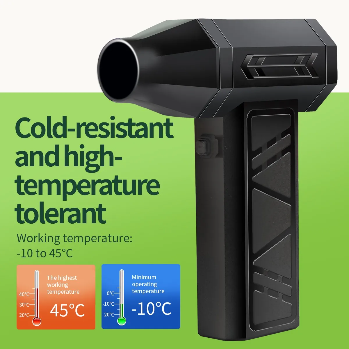 

1000000RPM Turbofan Brushless Motor Dust Cleaner Infinite Speed Regulation USB Rechargeable Powerful Dust Blower Vacuum Cleaner