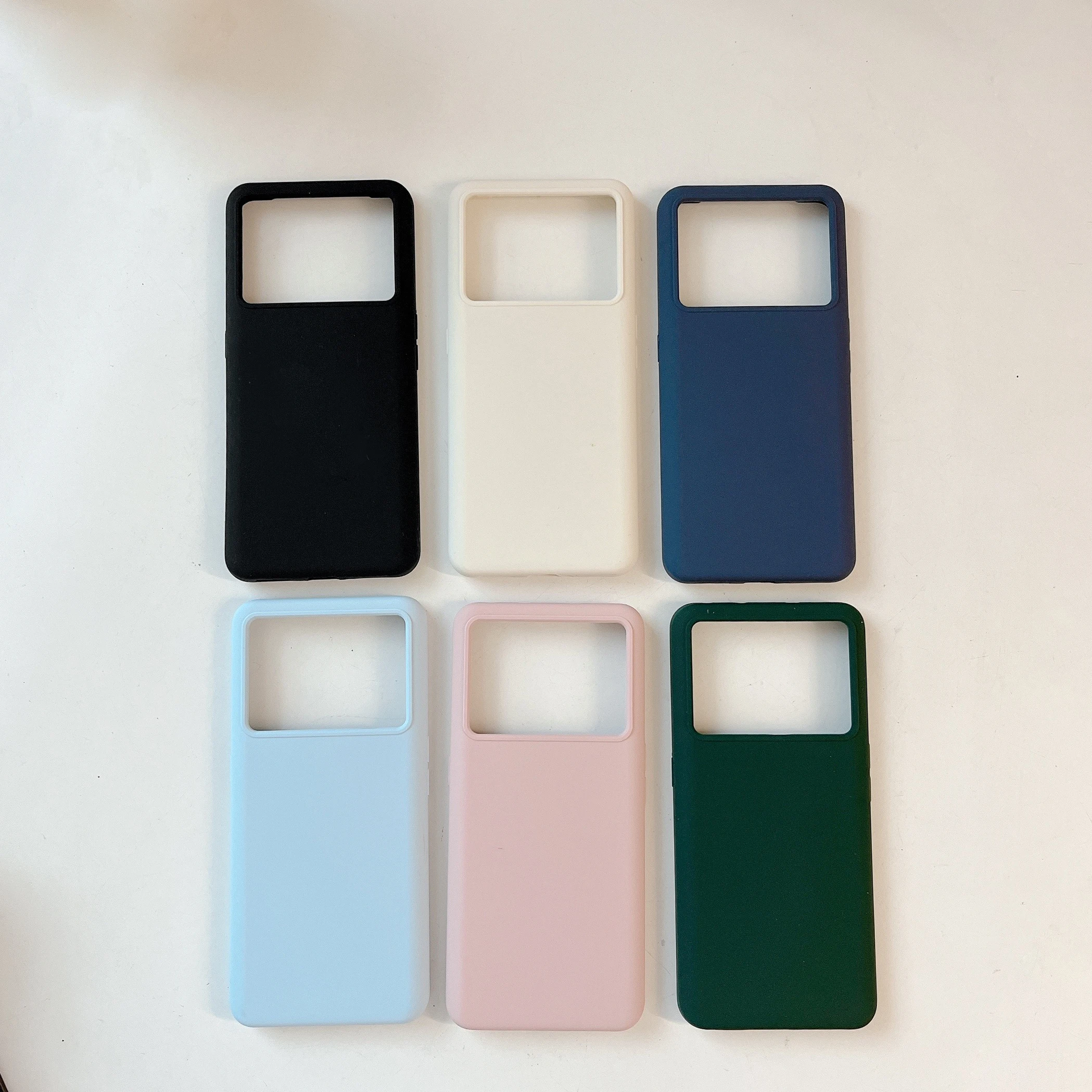 Shockproof Soft Liquid Silicone Case For Oppo Realme GT Neo5 Neo3 Neo6 GT5 Pro GT3, Slim Skin Smooth Touch Cover Retail Package