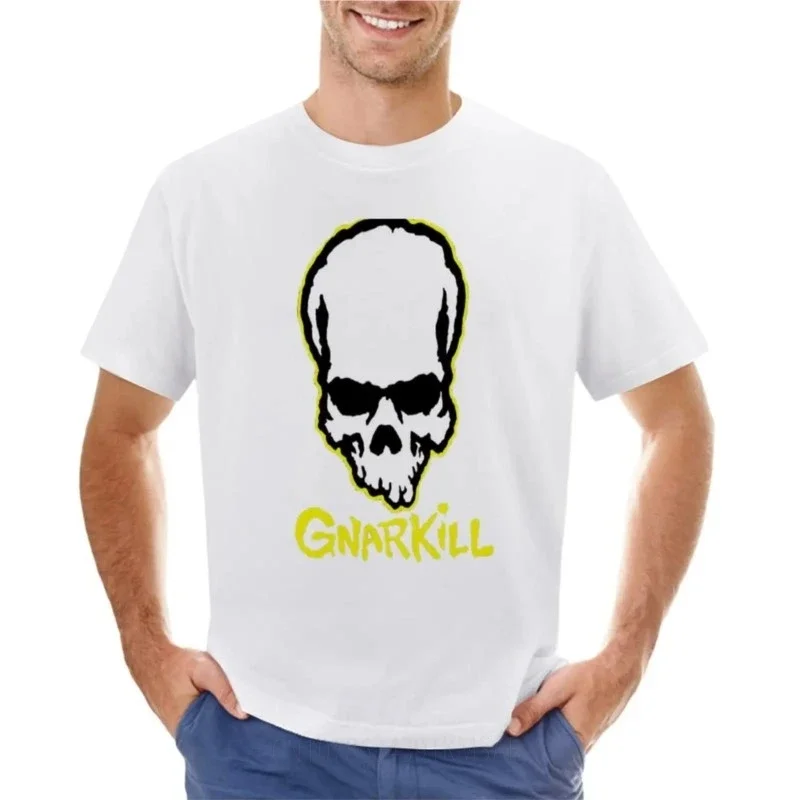 Gnarkill T-Shirt quick drying graphics plain Short sleeve tee men