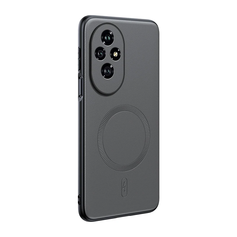Für Honor 200 Hülle Magnetische Leder-Schutzhülle Für Honor 200 Hochwertige Anti-Fingerabdruck Rutschfeste PC+TPU – Detail 1