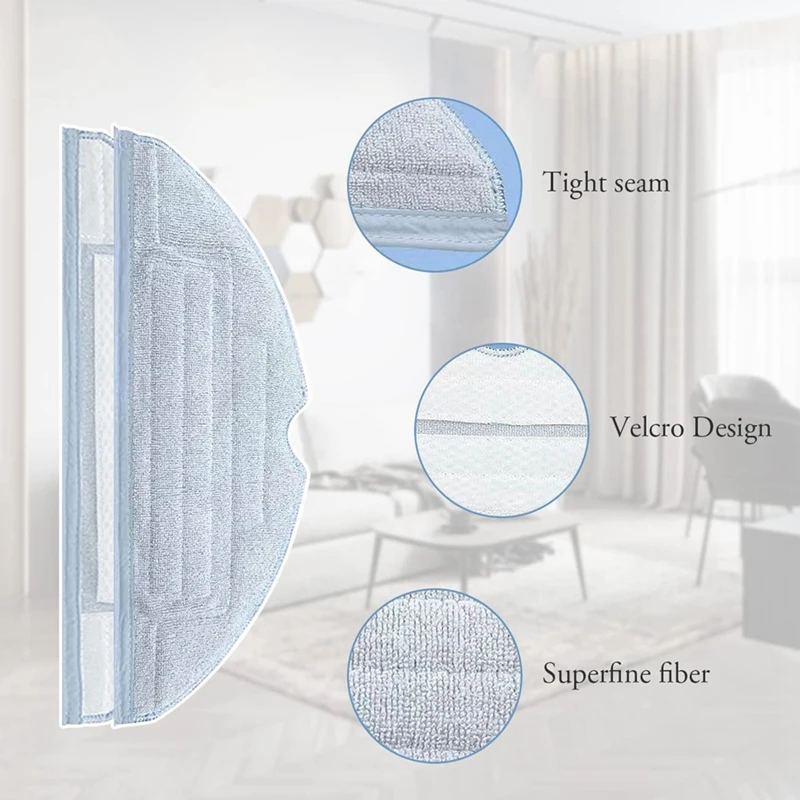 إكسسوارات مكنسة كهربائية بديلة ، فرشاة رئيسية ، فرشاة جانبية ، فلتر Hepa ، متوافق مع Roborock S7 ، T7S ، T7 Plus ، G10