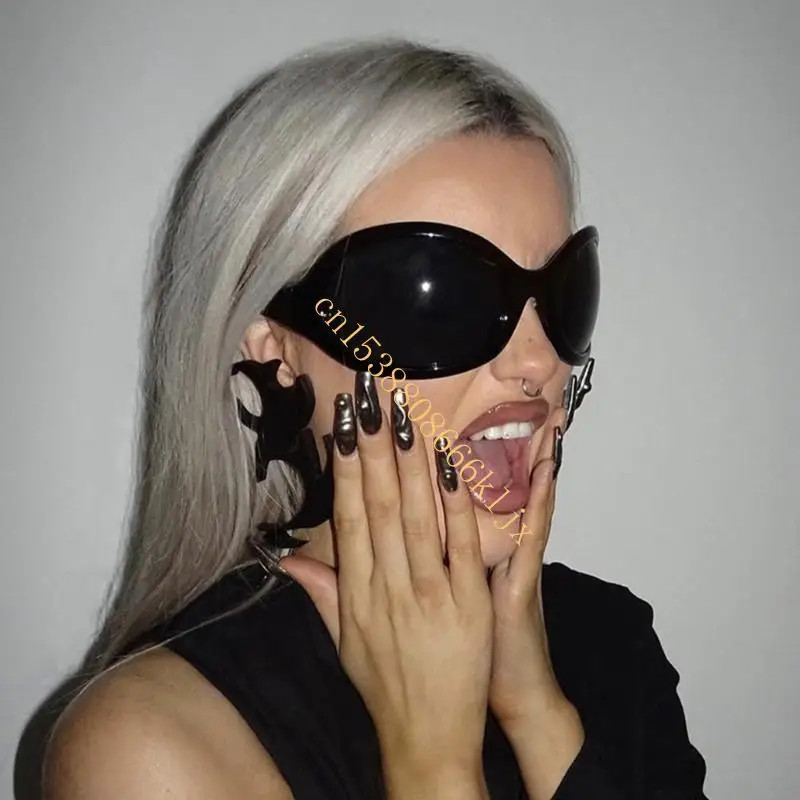 

Uv400 Sunglasses Punk Sunglasses for Women y2k Sunglasses Alien Sunglasses 066C