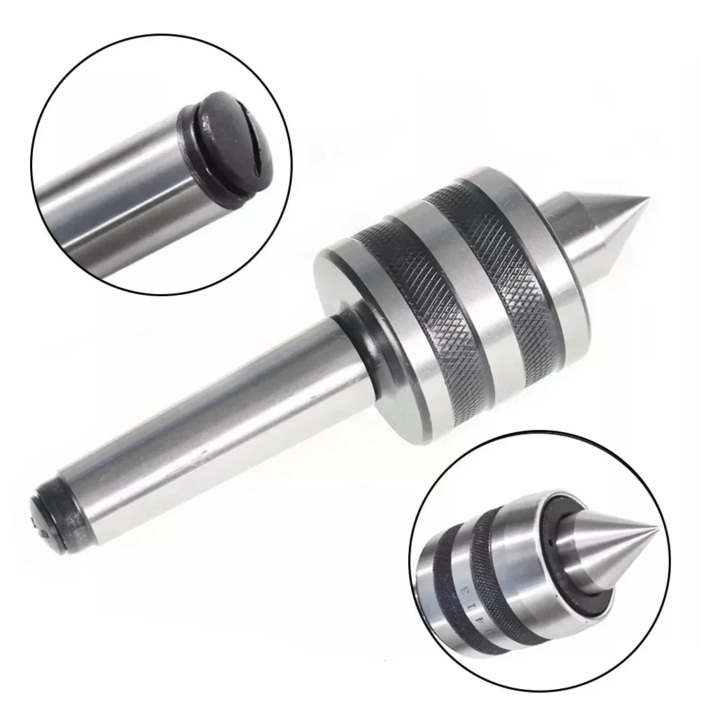 

1pc Live Center Morse Taper For MT3 Live Center Morse Taper For Lathe Medium Duty CNC Steel 4000 MAX RPM Taper