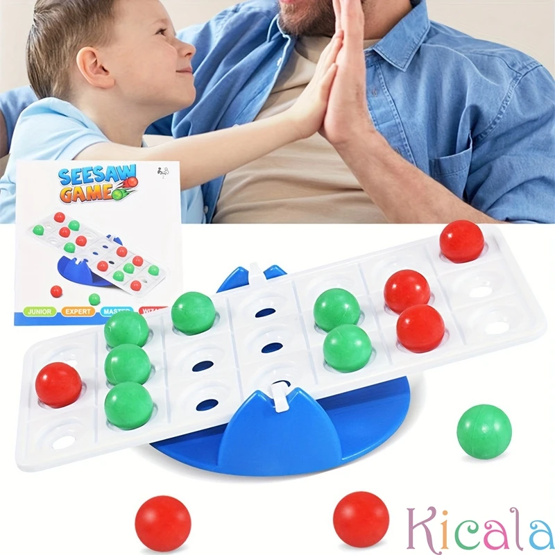 Interactive Family Fun Colorful Bead Balance Game Educational Toy for Youngsters, Perfect for Parent-Youngsters Bonding Gifts