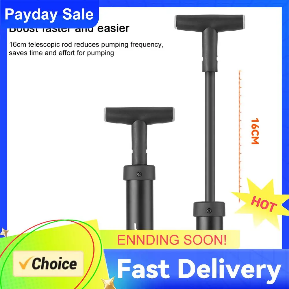 

Ball Hand Pump Portable Football Inflator Compact Sports Ball Pump Multifunction for Basketball Football Volleyball