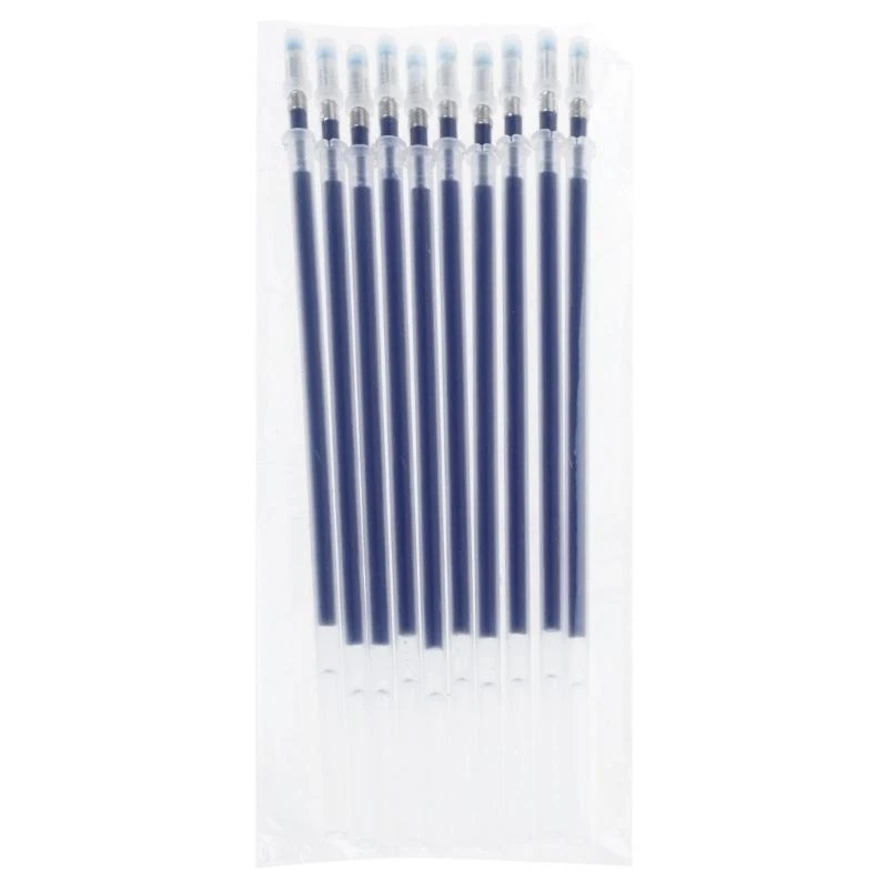 

P82A 10Pcs Gel Pen Refills Replacement 0.5mm Fine Tip Gel Inks Refills For Student Office Professional School Office Supplies