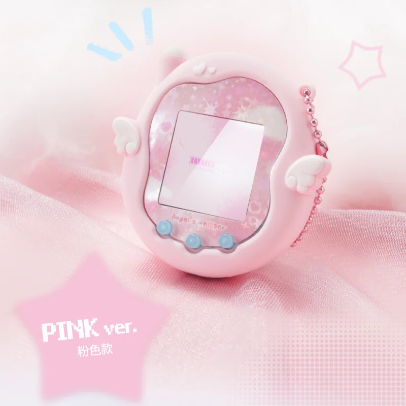 جديد Tamagotchi Uni الغطاء الواقي غطاء من السيليكون لعبة الحيوانات الأليفة لينة ومبتكرة تصميم الرسوم المتحركة الملاك لطيف مع ملصق هدية الأسهم #5