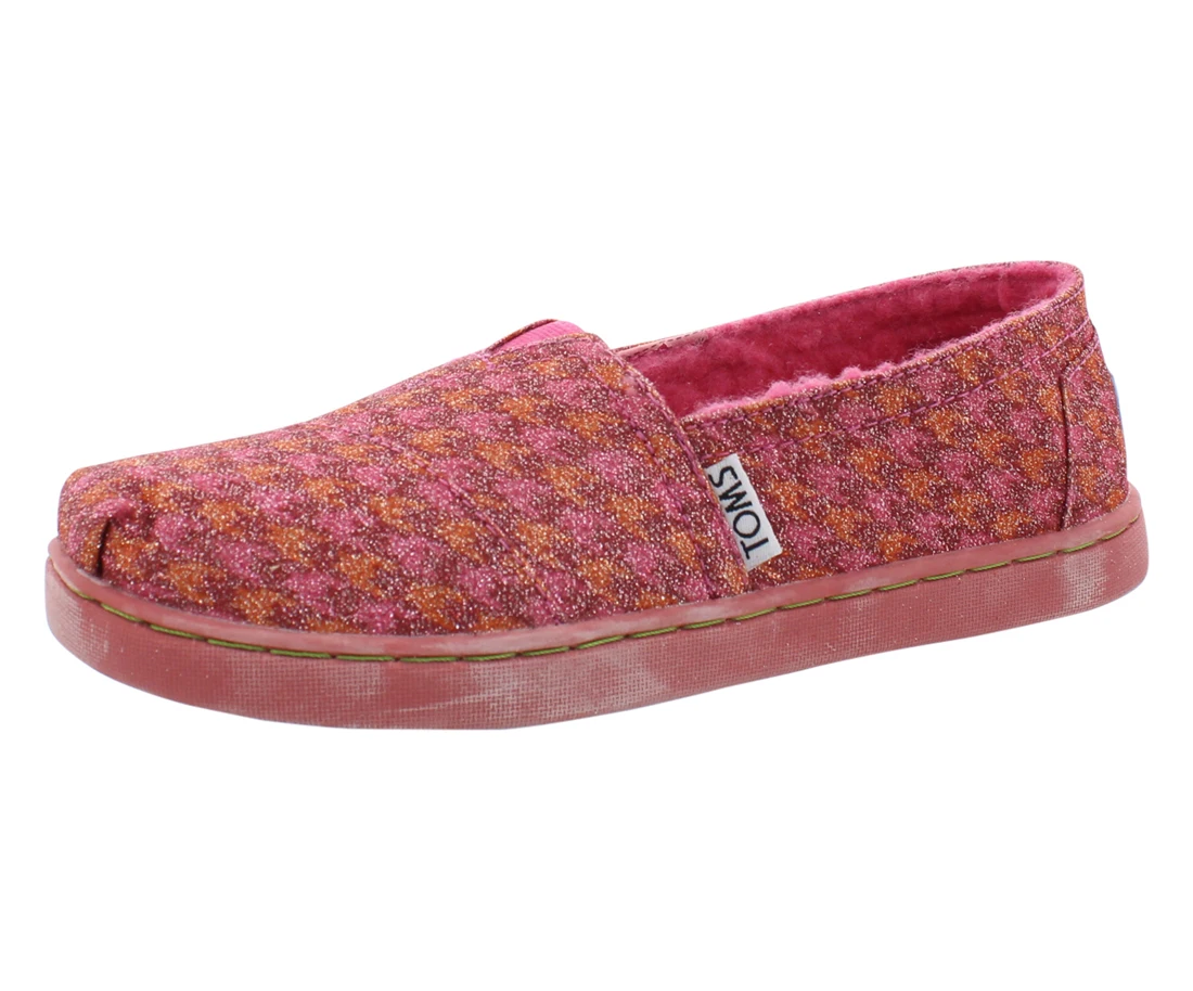 

Toms Classic Houndstooth Girl's Shoes
