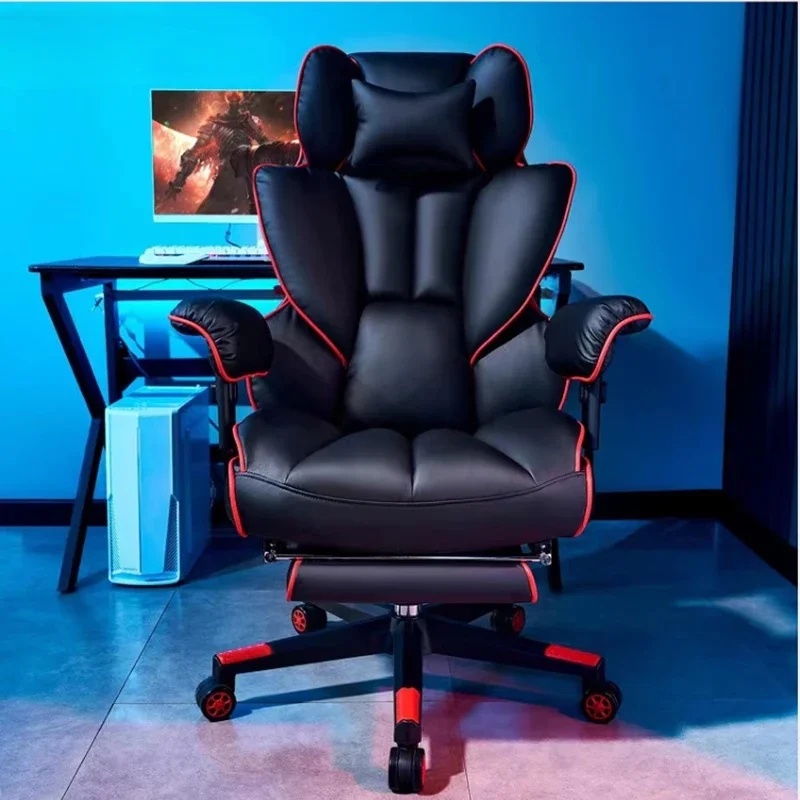 

Comfy Designer Office Chair Armrest Leather Relaxing Home Computer Chair Ergonomic Playseat Sillas De Oficina Office Furniture