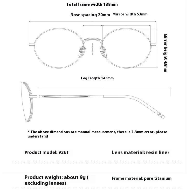 Ultra Light Comfortable Pure Titanium Glasses Optical Lenses with Recipe Prescription Glasses Women Myopia Reading Eyeglasses