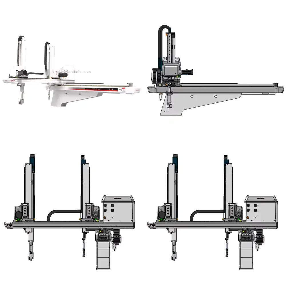 Five Axis Servo Motor Gearbox BRTR09WDS5P0 BORUNTE High Speed Automatic Manipulator for Plastic Molding Top