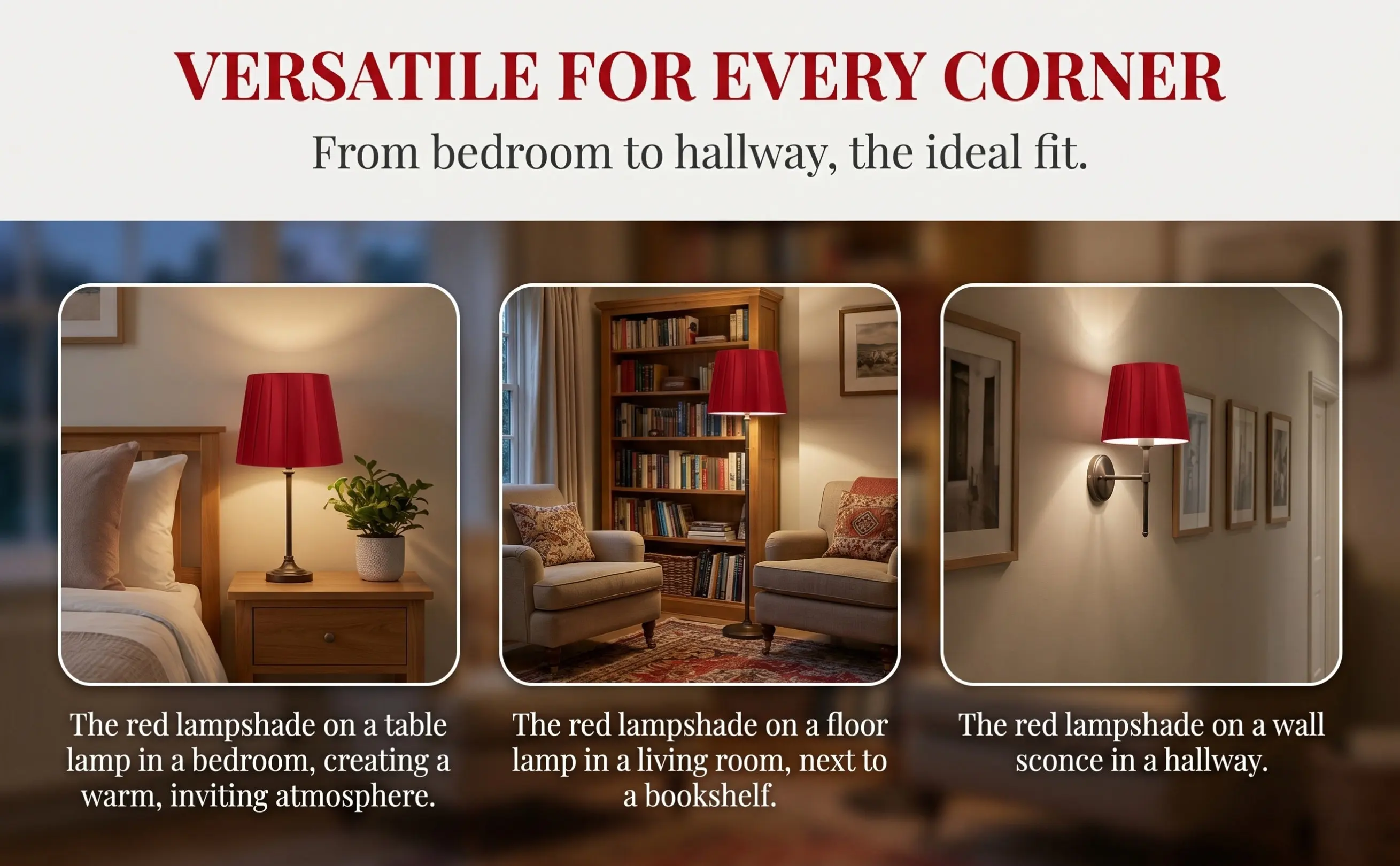 1Pcs Clip Bulb Lampshade Cloth Lamp Cover for Wall Floor Ceiling Lamps Simple Stylish Light Decor Home Bedroom Living Room