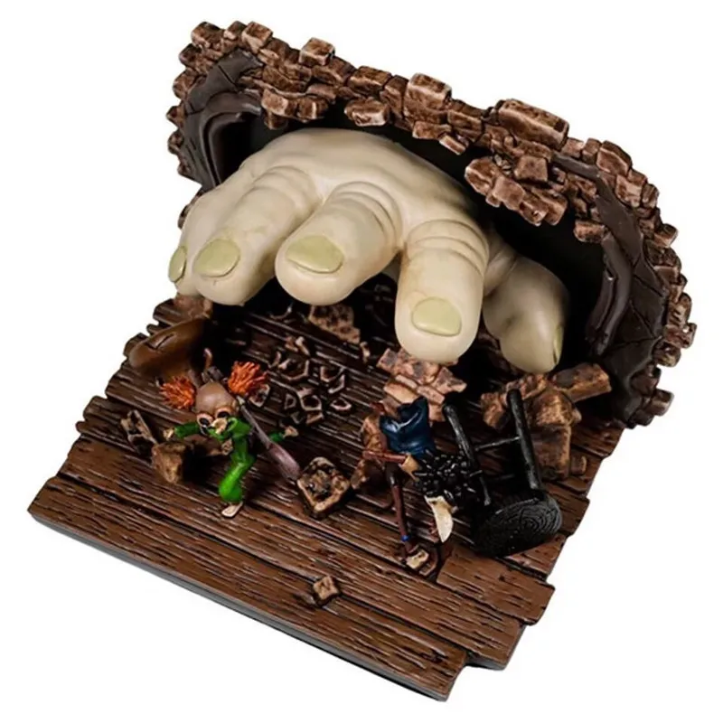 카툰 애니메이션 리틀 나이트메어 V3 몬스터 베이비 시리즈 모델 핸드헬드 컴퓨터 케이스 장식품 액션 피규어 팬 선물