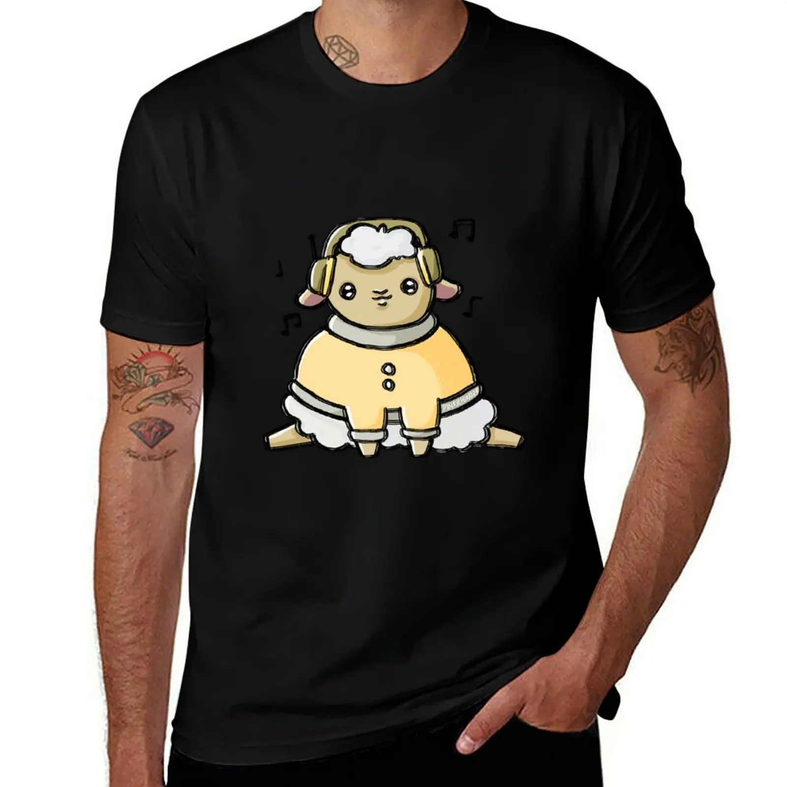 

Cute Sheep T-Shirt t shirts for man graphic tees cotton t shirt man man t shirt cotton T-shirt
