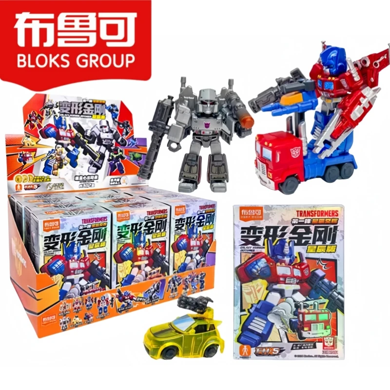 

В наличии Blokees Transformers Defender Version 1234, слепая коробка, все серии, скрытые модели сборки роботов для детей, в наличии