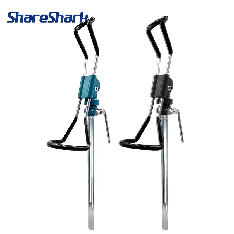 

ShareShark Fishing Tools Rod Holders for Bank 360 Degree Adjustable Pole Ground Beach Stand Bracket Fishing Equipment
