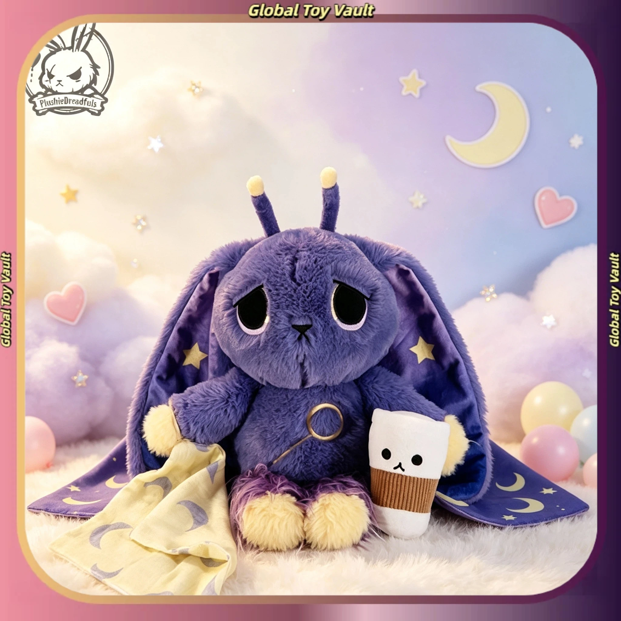 Plushie Dreadfuls Original Design Popular Cute Plush Bunny Toy Soothing Healing Trendy Doll Ornament Plush Collectible Doll Gift