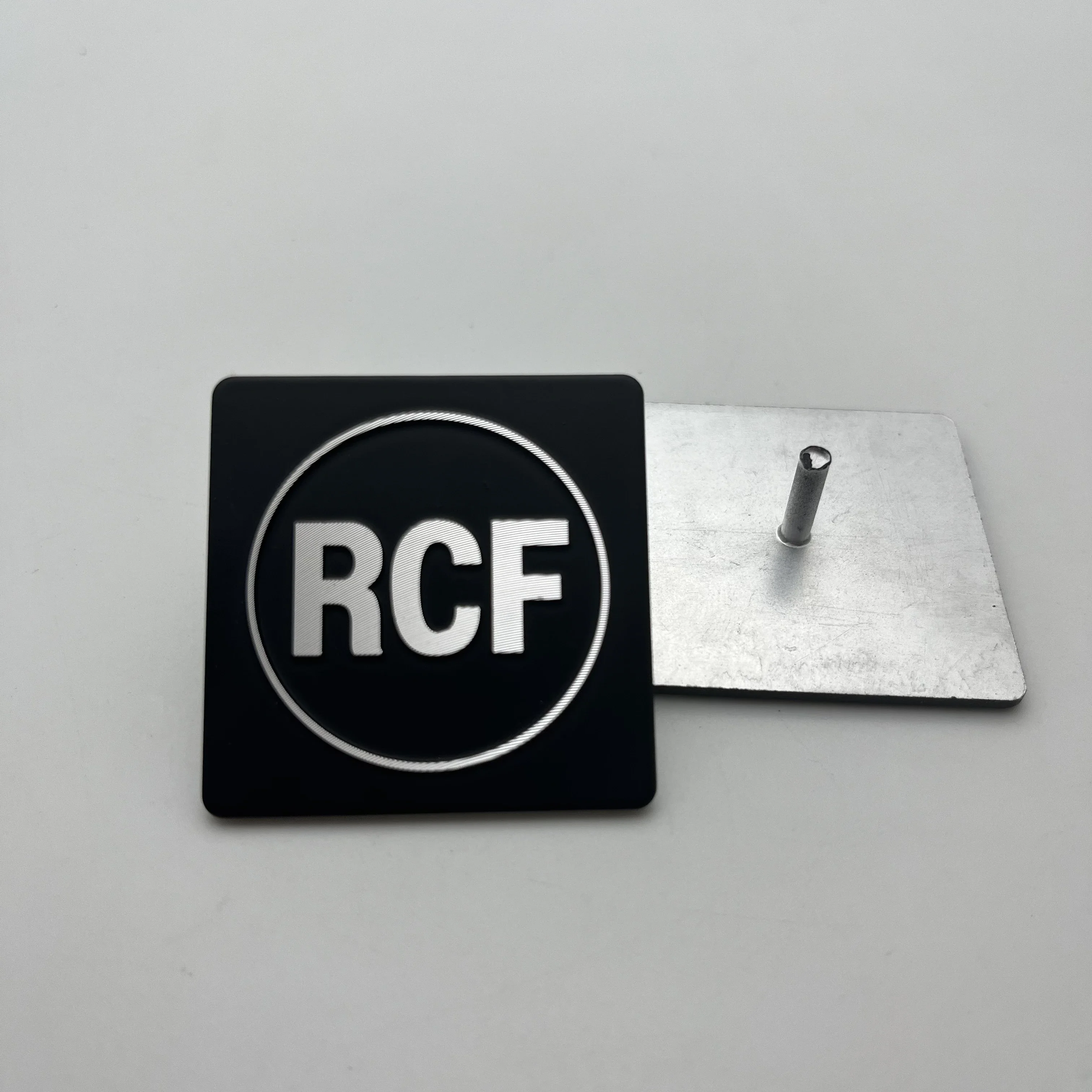 10Pcs 20Pcs For RCF Sticker Speaker Emblem Logo 3D Metal Hi-Fi Car Audio Stereo Speaker Badge Car Styling Accessories For RCF