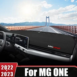 Car Accessories For MG ONE MGONE 2022 2023 Dashboard Cover Sun Shade Avoid Light Mat Instrument Panel Anti-UV Non-Slip Carpets