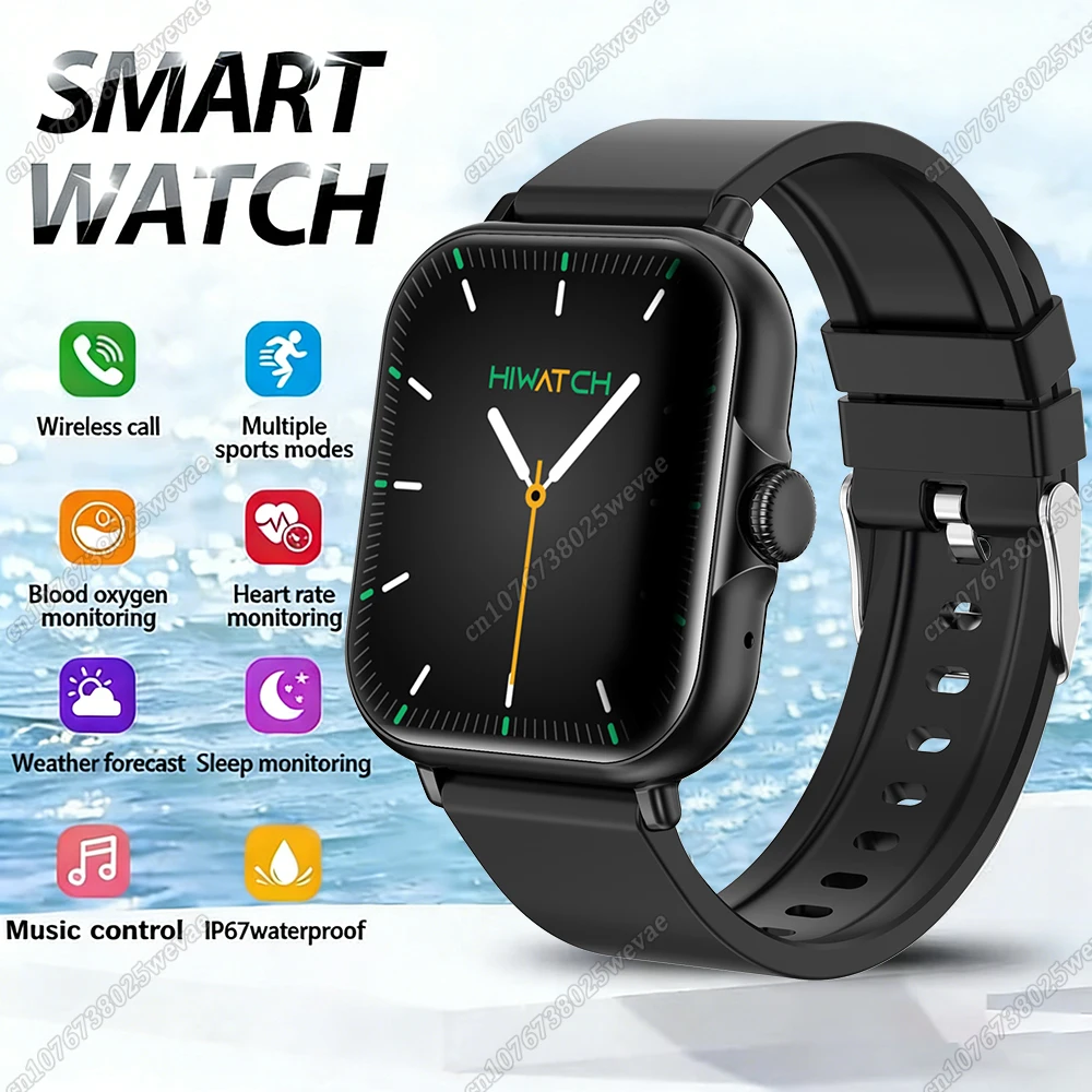

New 2026 Smart Watch with Message Answer Call Heart Rate Health Monitoring Sports Pedometer Information Alerts Smartwatch MA27