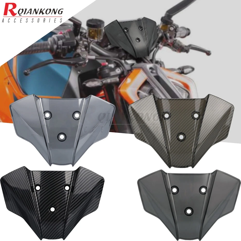 

For 1290 SUPER DUKE R 2020-2024 Motorcycle Windscreen Windshield Wind Deflector Cover 1290 Super Duke R MY20 2020 2021 2022 2023