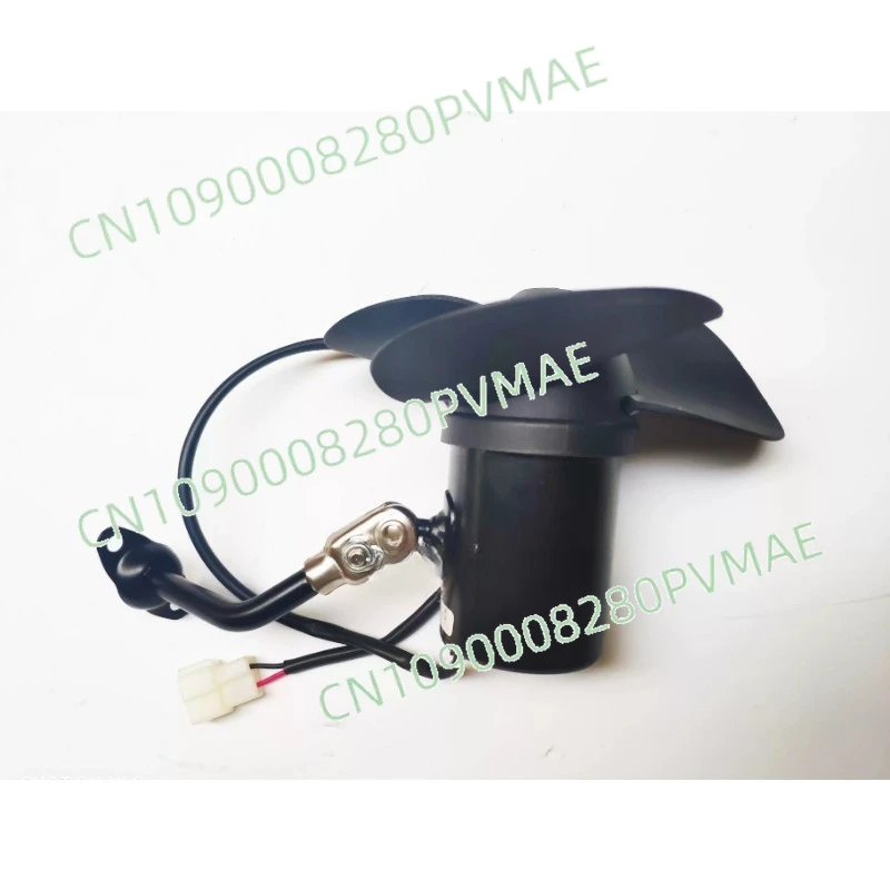 Suitable for bus accessories, bus driver fan, 12V/24V soft-blade fan, silicone soft blades