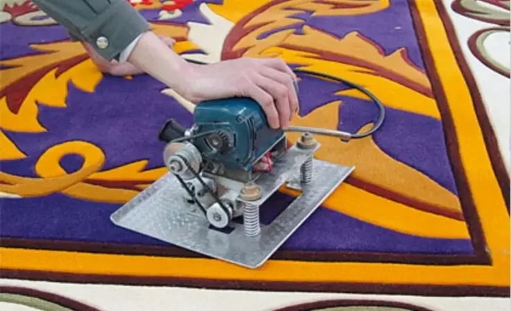 Máquina de corte plana de tapete CP-I |   Ferramenta profissional de corte de tapete de tufos |   Barbeador superior de carpete para acabamento de pilha de carpetes