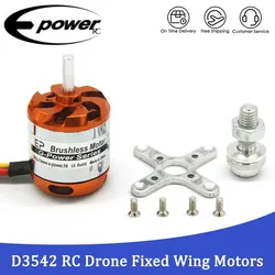 EP 2024 NEW  D3542 3542 1000KV 1250KV 1450KV Waterproof Brushless Motor For RC Helicopters Fixed Wing Motors Drones Parts Toys