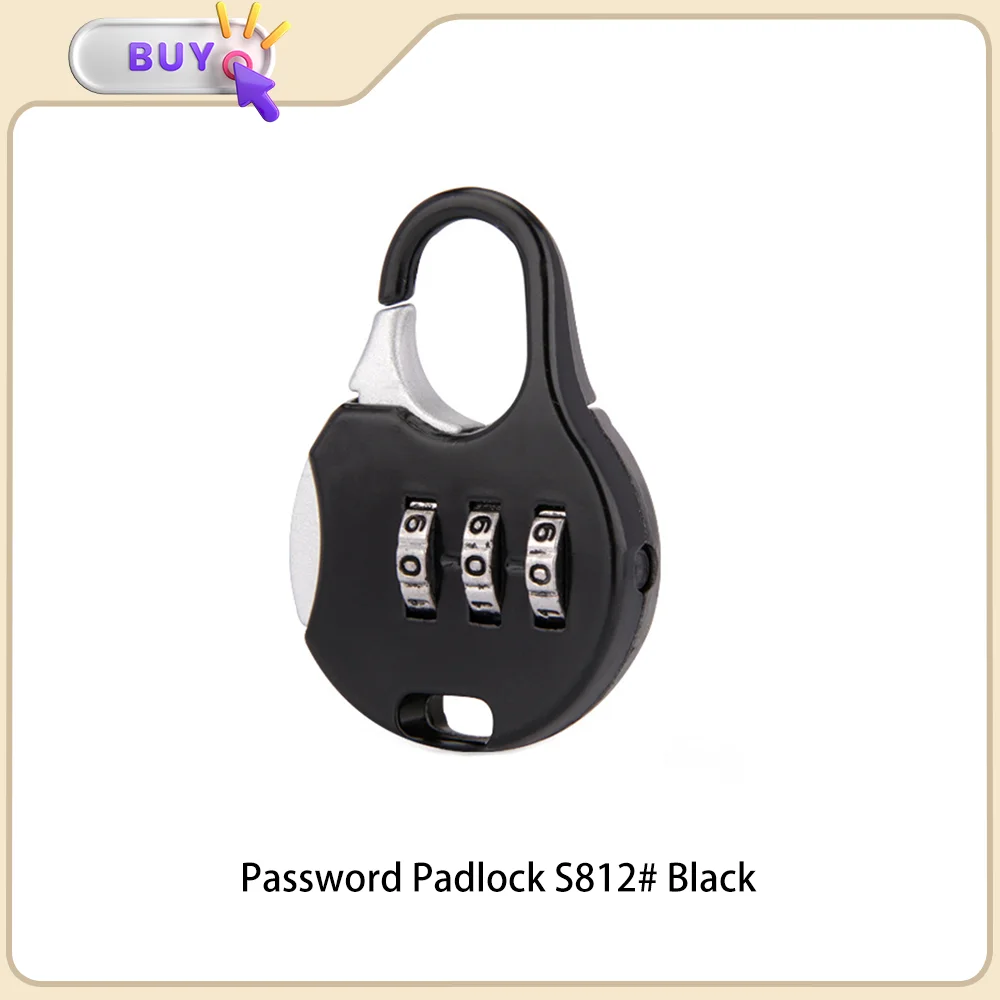 Suitable For Original Baggage Customs Lock Luggage Accessories Combination Lock Fashion Simple Portability Anti-theft Security