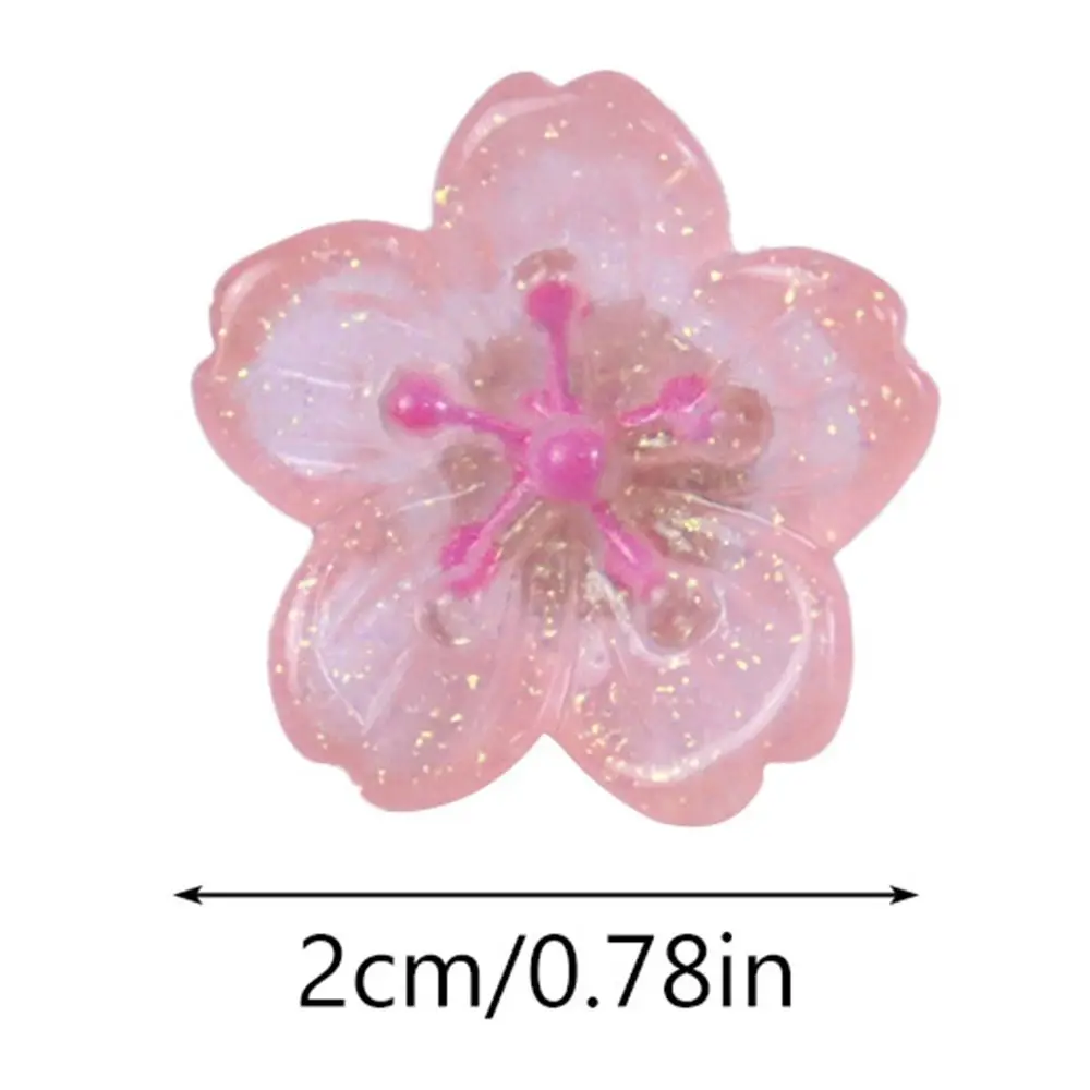 10/20/30PcsแบบพกพาSakura Pushpins DIY Reusable Board Push Pinกล่องน่ารักตกแต่งStudsอุปกรณ์สํานักงานโรงเรียน
