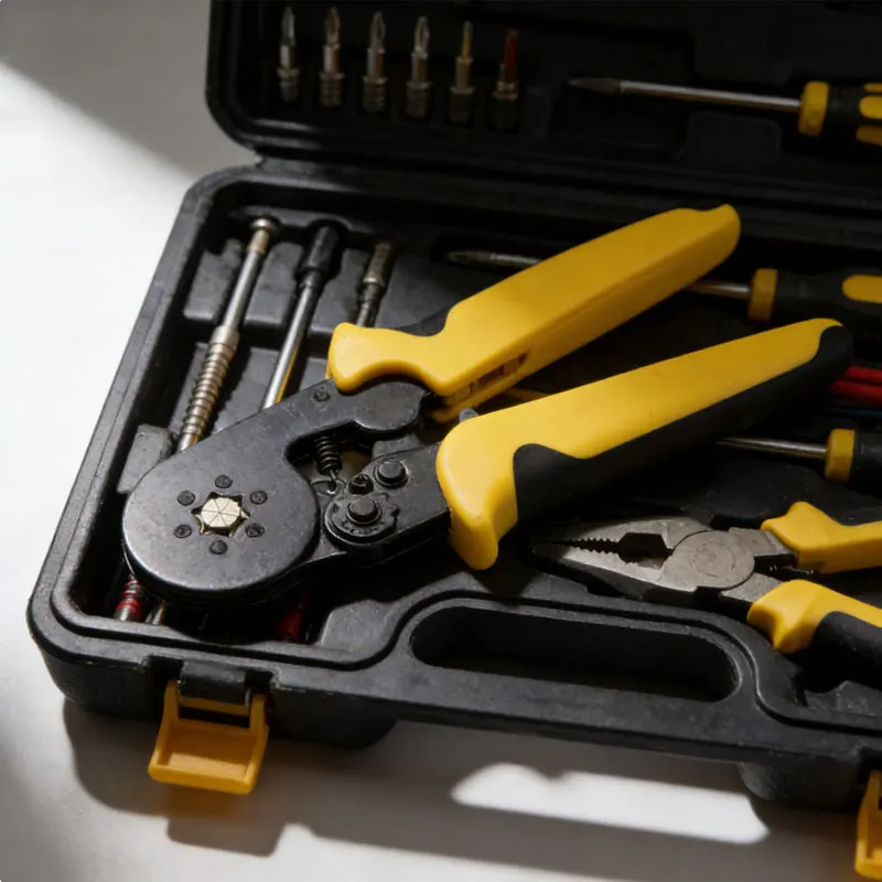 

Многофункциональные трубчатые обжимные клещи для клемм, шестигранные обжимные клещи, многофункциональные обжимные клещи с трещоткой, инструмент для обжима клемм