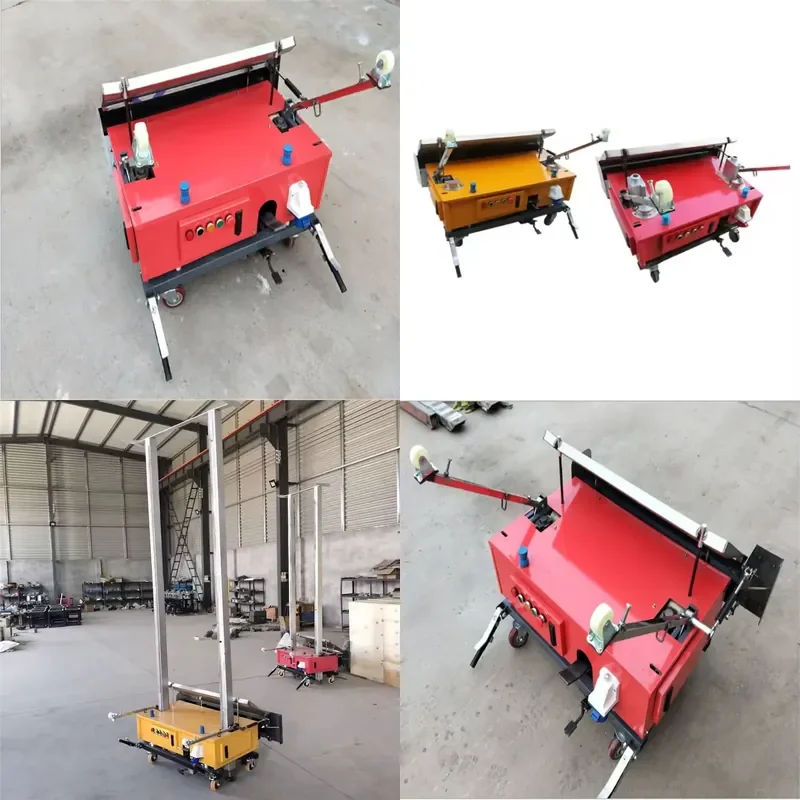 for Wall Cement Sand Plaster Plastering Machine Construction Render Wall Smoothing Machine Wall Plastering Rendering Machine