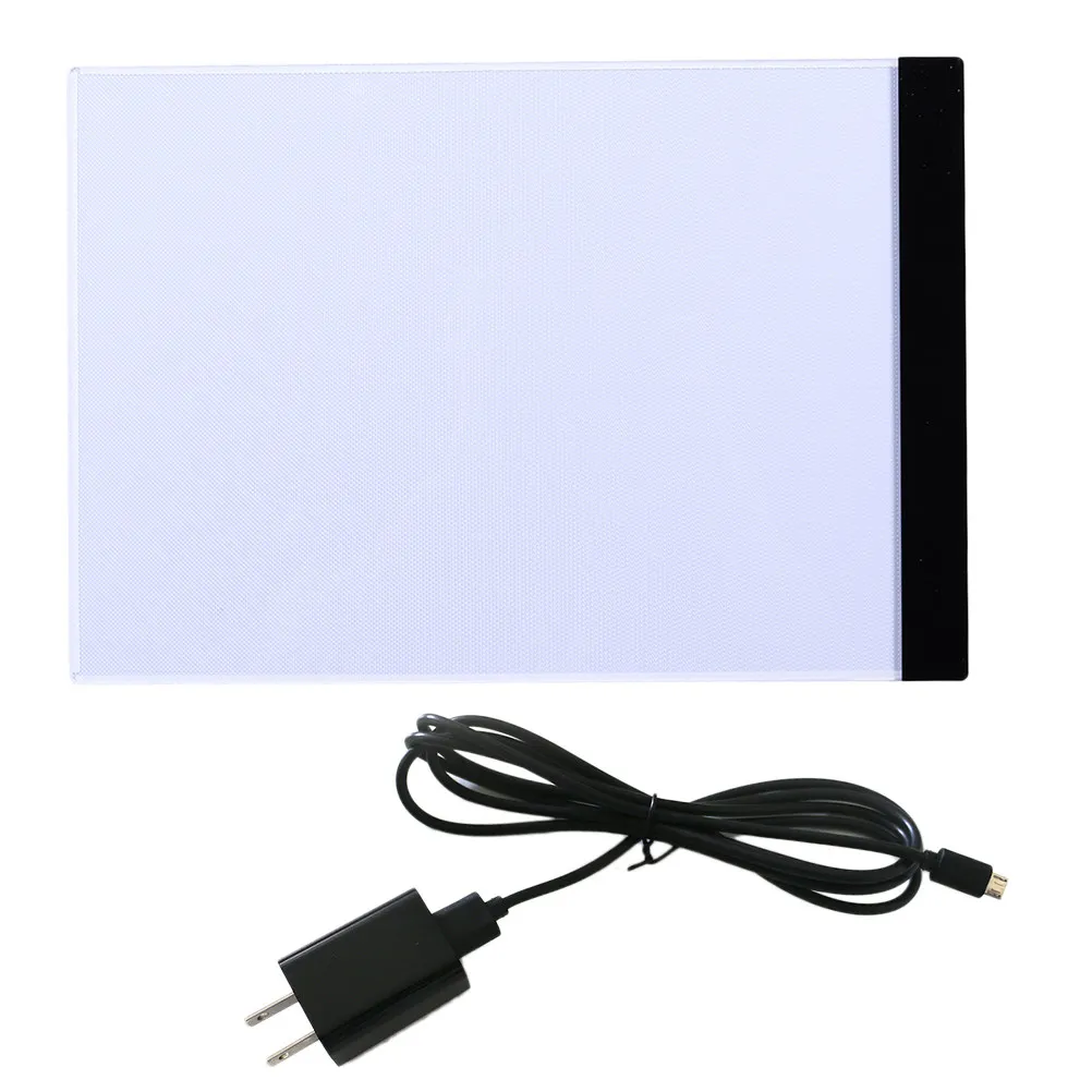 

A4 LED Light Box Thin Art Stencil Board Tracing Drawing Board Glass Efficient LED Light Pad for Sketching Drawing