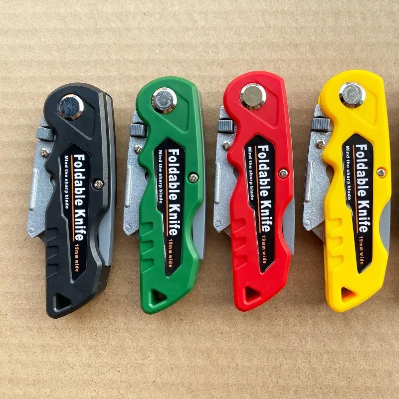 Industrial Grade Zinc Alloy Multifunctional Folding Utility Knife Electrician Wire Stripper Paper Cutter Portable Sharp Cutting