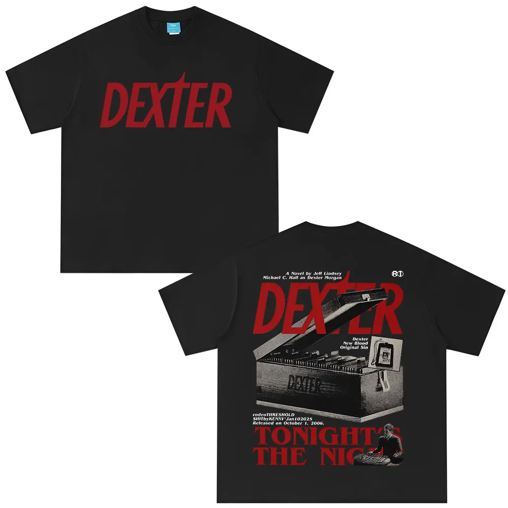 Dexter Morgan Tonight Vintage Oversized T Shirts