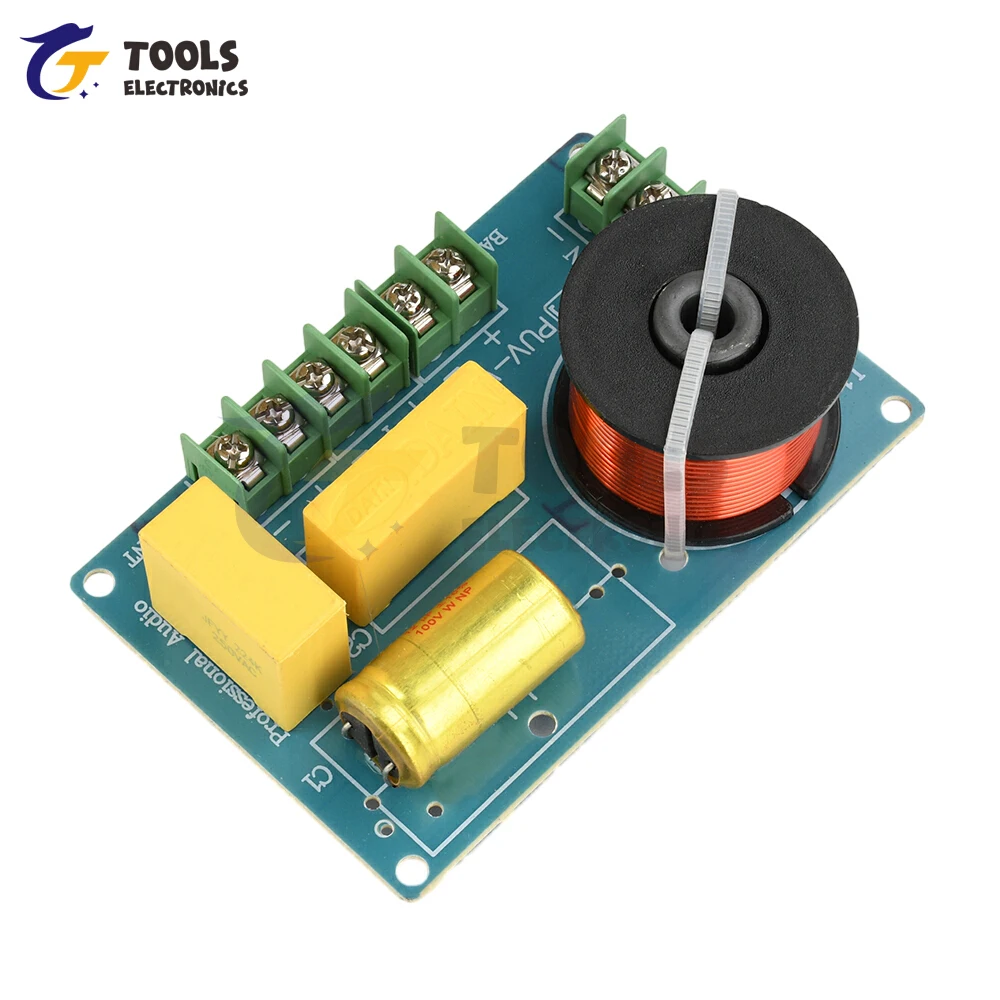 200W 3 Weg Hi-Fi Luidspreker Frequentie Treble/Alt/Bas Audio Crossover Filter Printplaat DIY Luidsprekers Filter voor Thuis Theate