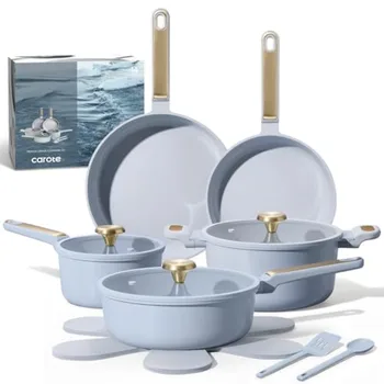 14-Piece Ceramic Nonstick Cookware Set 1