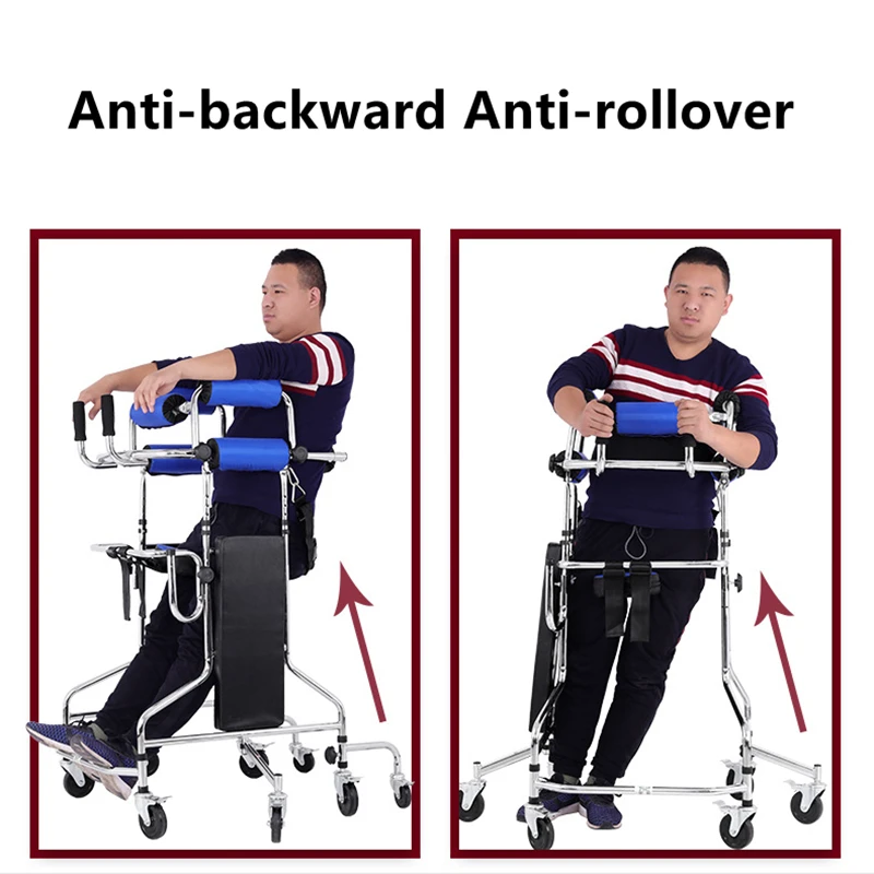 Assist Walking Stick Rehabilitation Device Walkers Lower Limb Walking Standing Frame Elderly Stroke Hemiplegia Walker Assisted