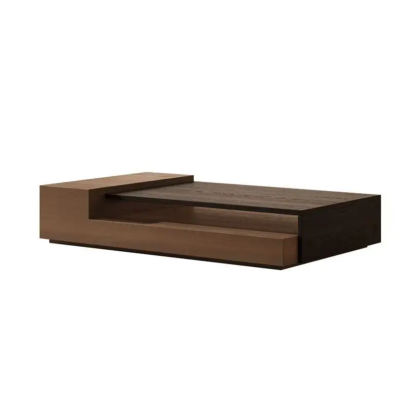 #Classic Nordic Modern Living Room Furniture Wooden Coffee Table with Drawer Storage Functional Timeless Aesthetic  Material