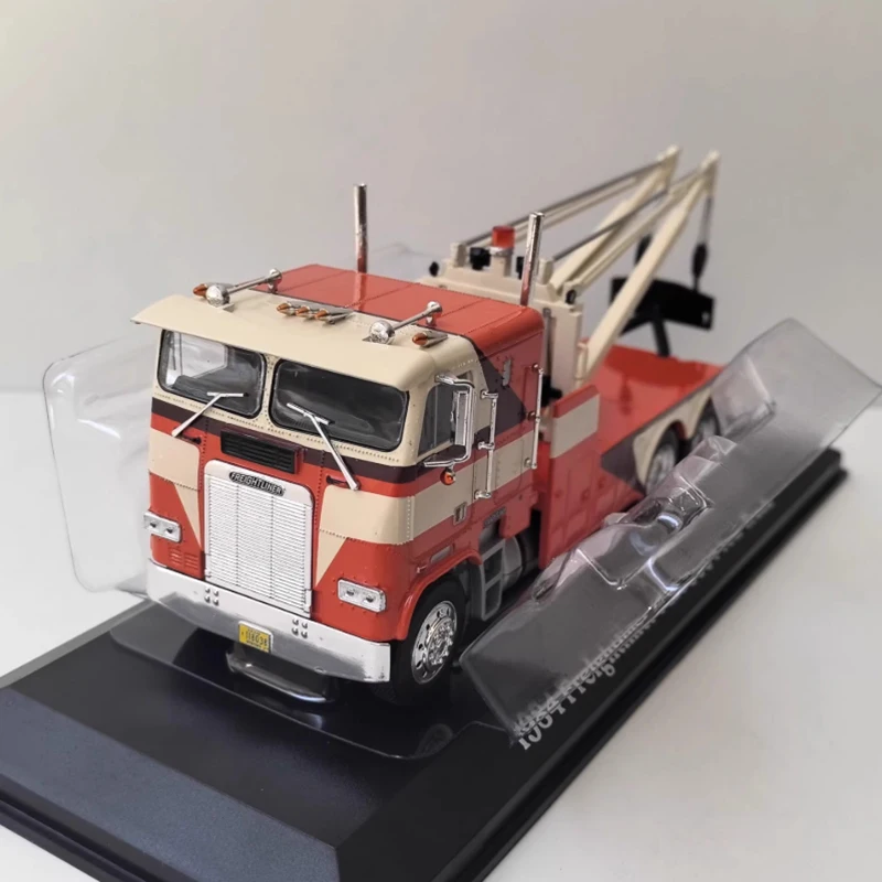 

Литой под давлением Greenlight, масштаб 1:43, 1984, Freightliner FLA, буксирный грузовик, сплав, кран, модель, коллекция украшений, подарок для мальчика, игрушечный дисплей