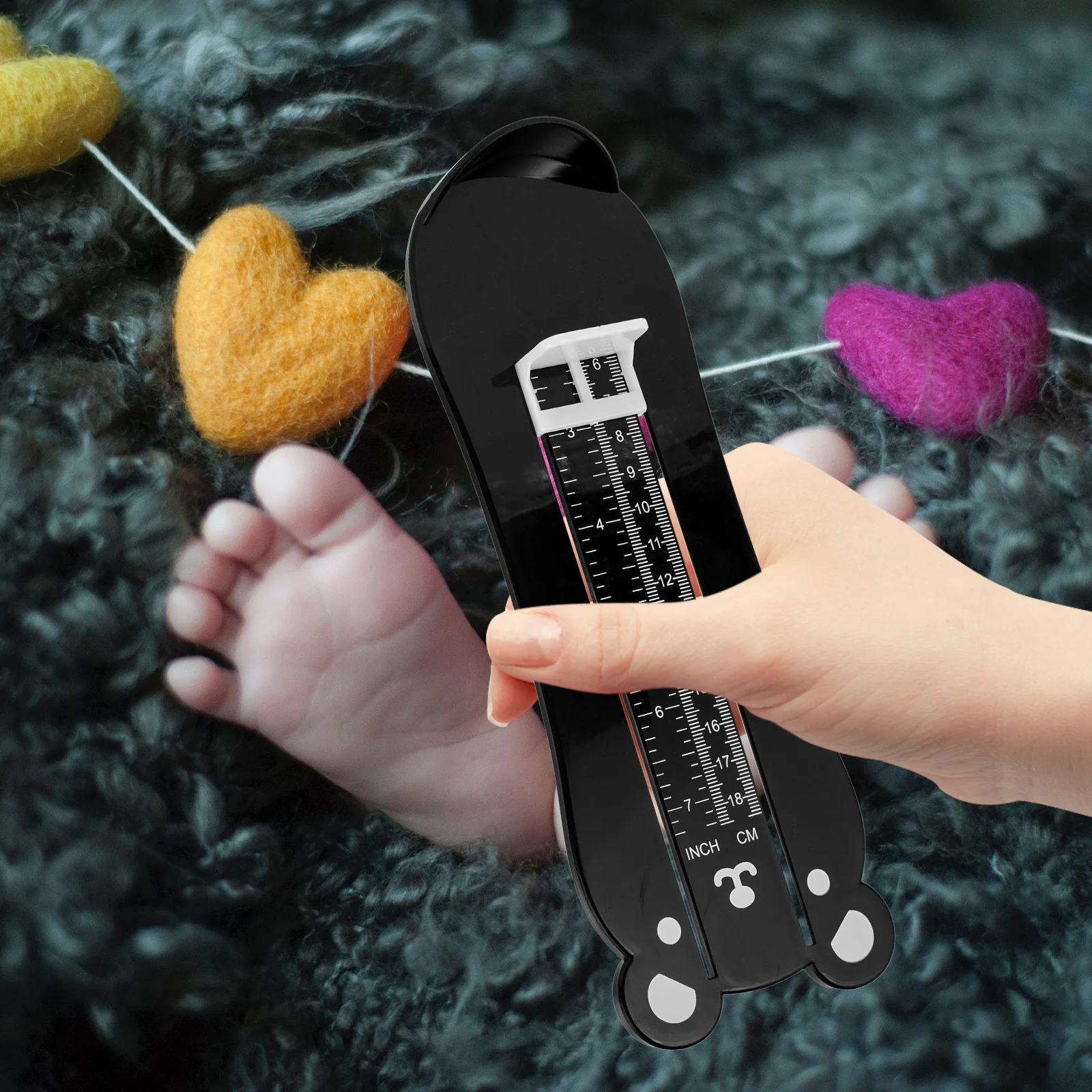 

Infant Foot Measuring Device Kids Shoe Sizer Tool Baby Shoe Size Measurement Ruler Toddler Foot Measuring Device